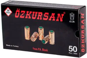 Шумовые пистолетные патроны